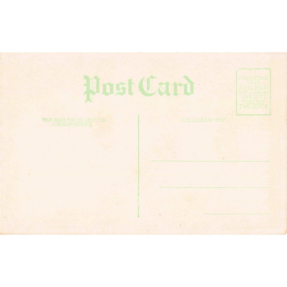 Vintage Antique Postcard Heres to the Wife Who Doesnt Sit Up Humorous Woman VG - Picture 2 of 2